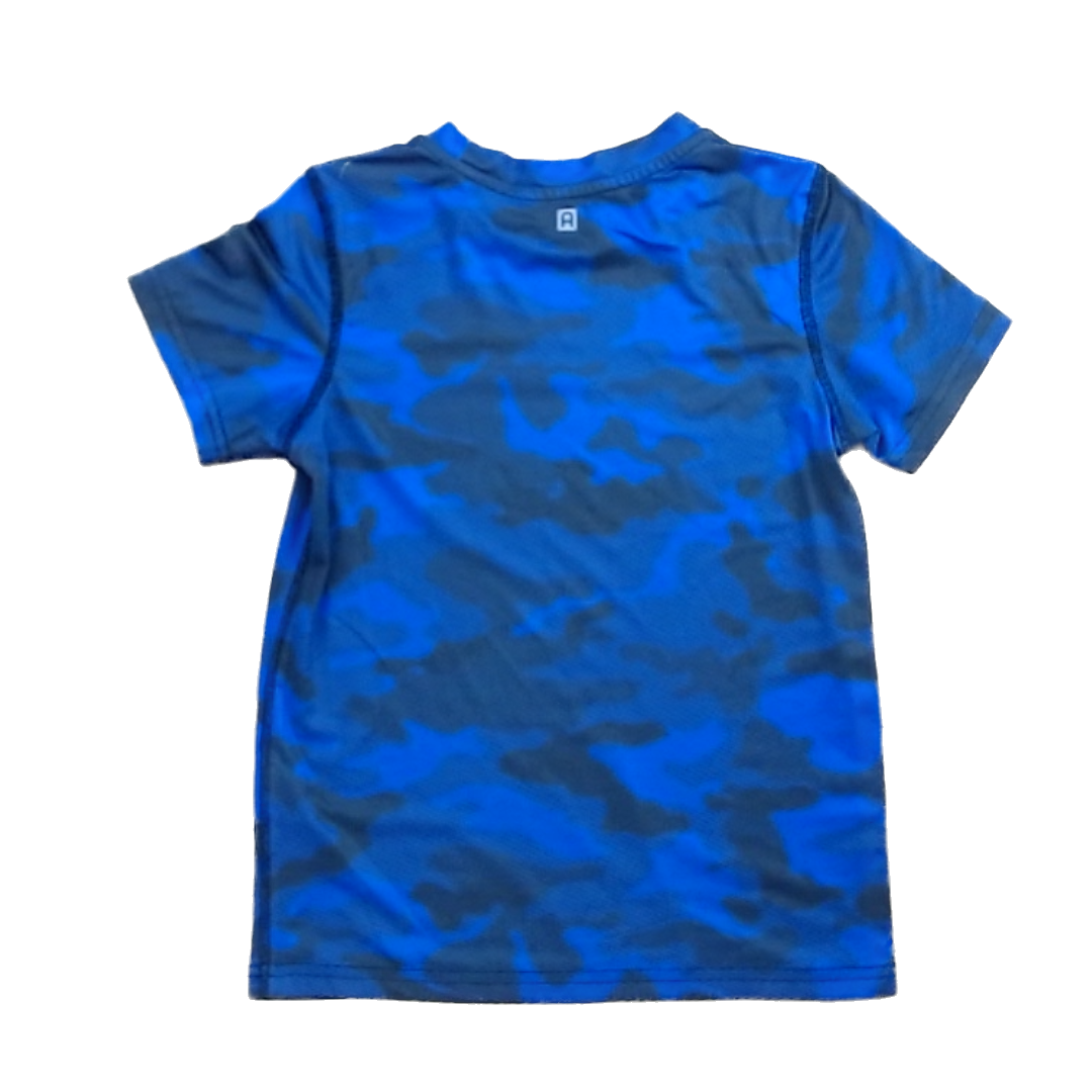 Rockets Of Awesome Boys Purple and Black Camo T-Shirt Size: 4T-5T Purple and Black Camo