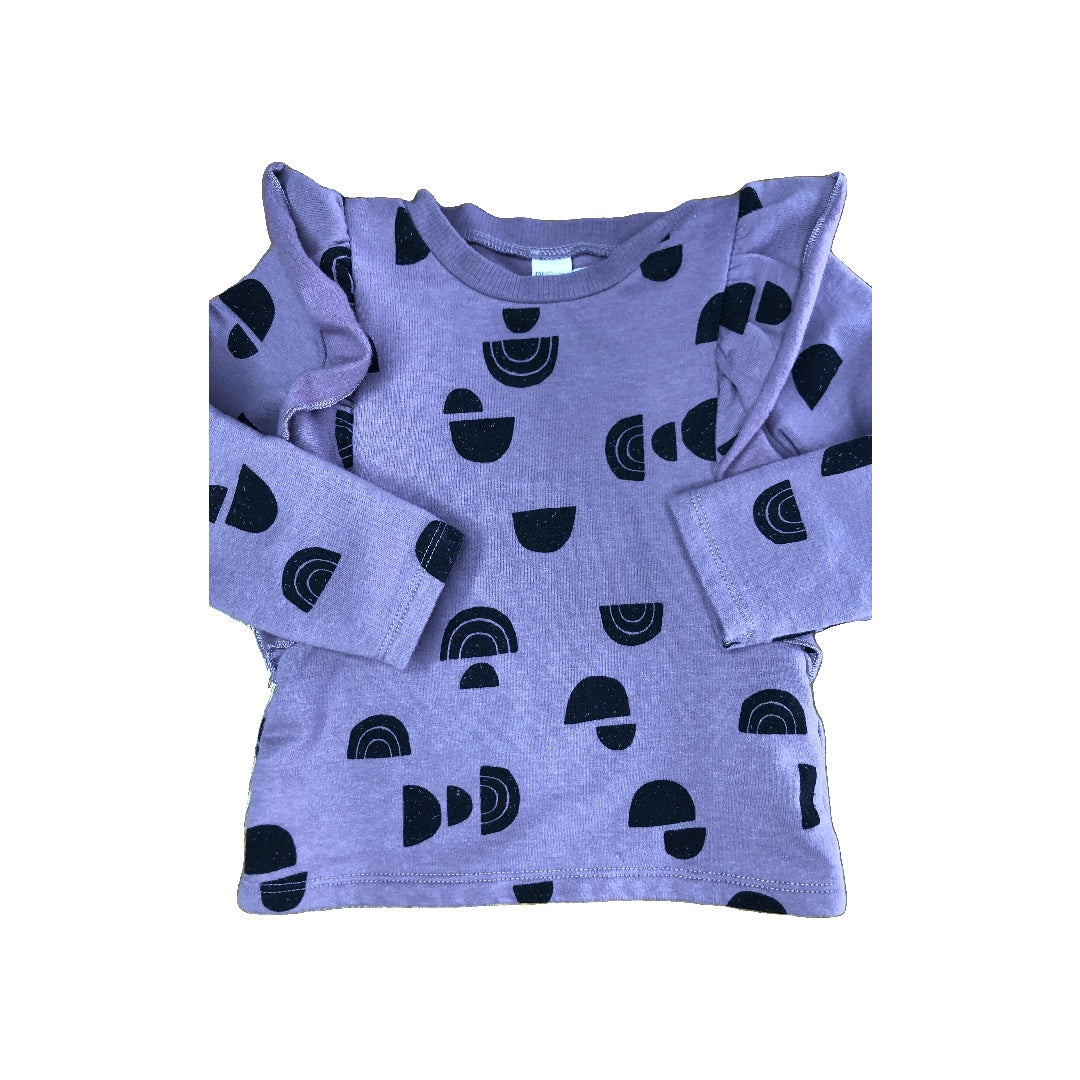 PL Baby Girls purple | Black Sweatshirt Size: 24 months purple | Black