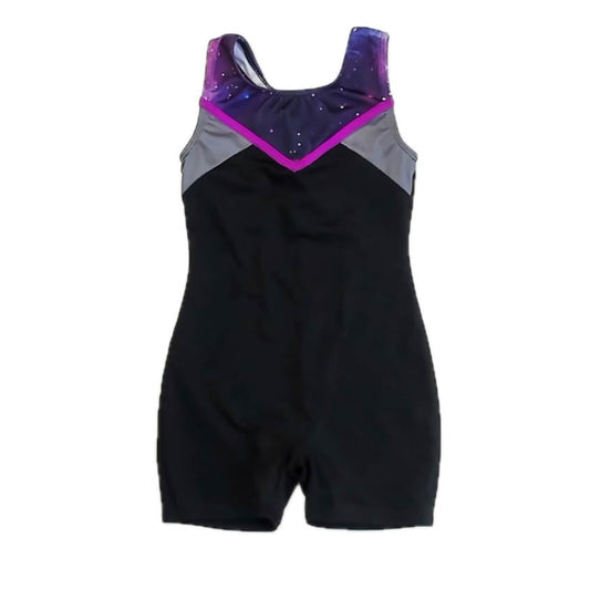 More than Magic Girls Purple | Black Leotard Size: 4-5T Purple | Black