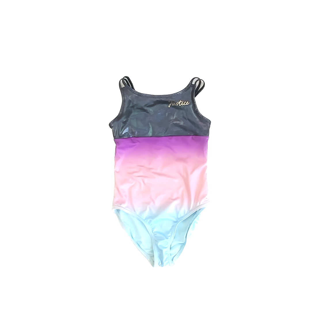Justice Girls Purple | Blue Leotard Size: 7-8 Years Purple | Blue