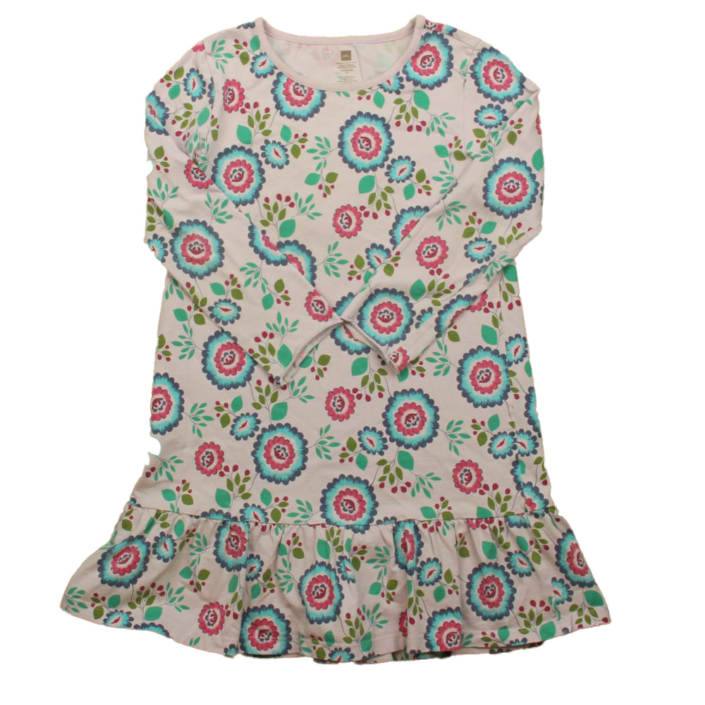 Tea Girls Purple | Blue Dress Size: 10 Years Purple | Blue