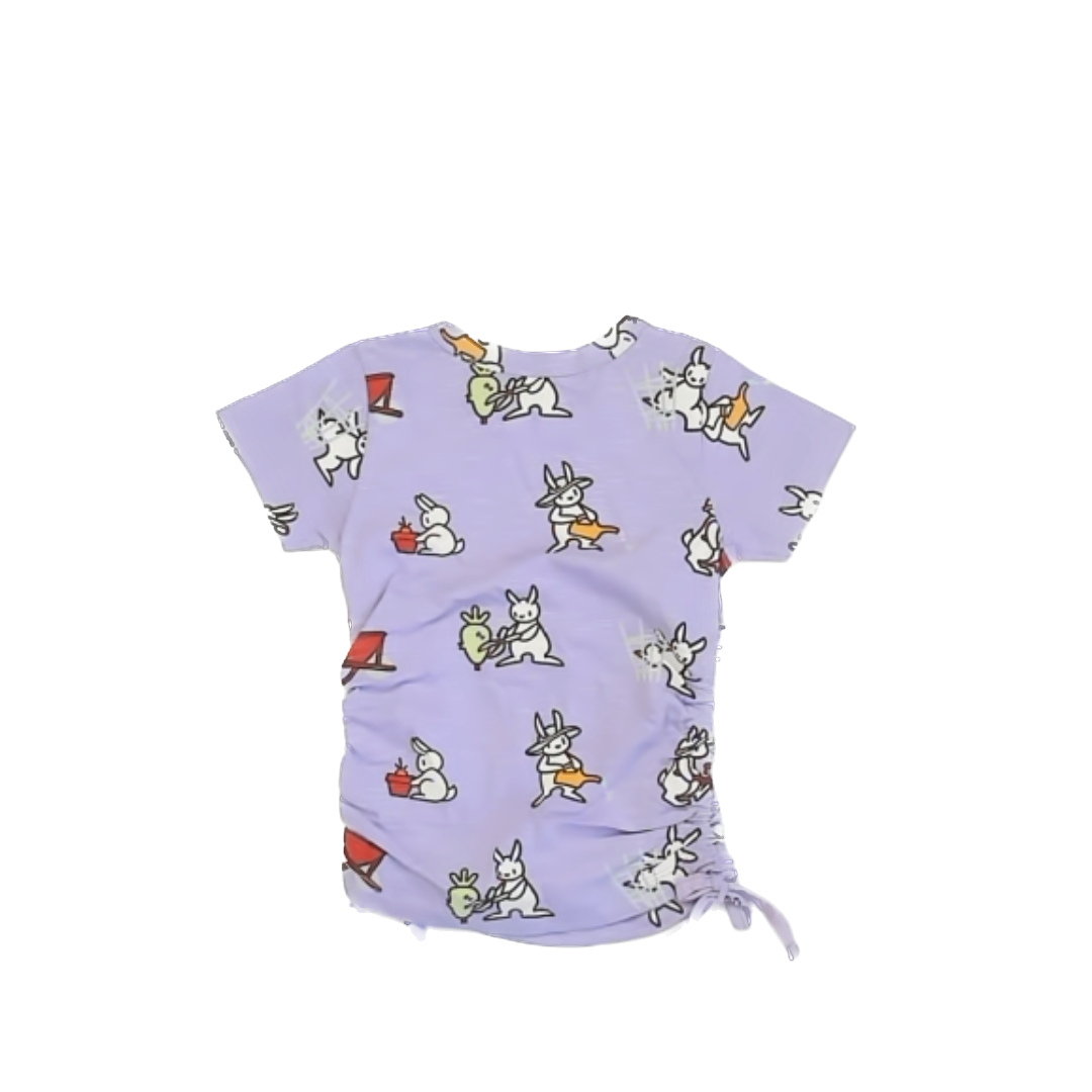 Monica & Andy Girls Purple | Bunnies T-Shirt Size: 2T Purple | Bunnies