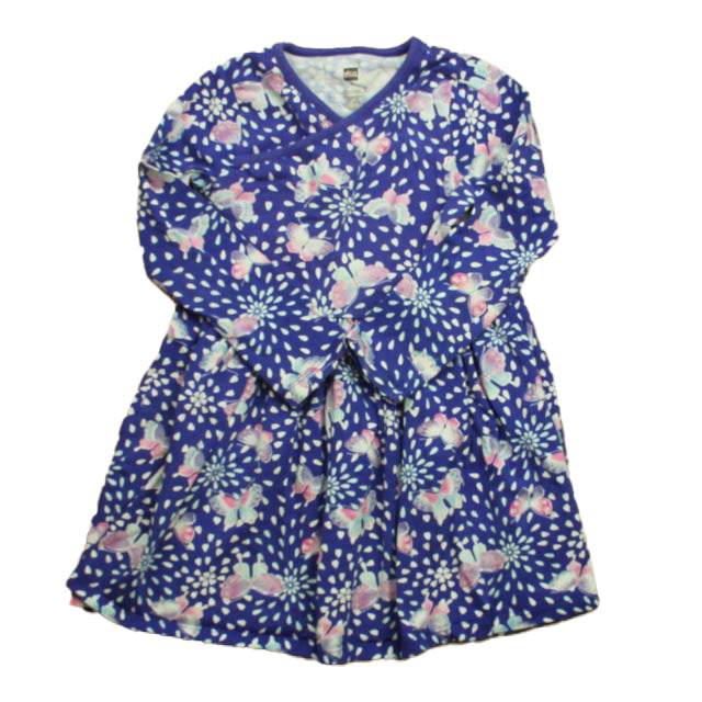Tea Girls Purple Butterflies Dress Size: 5T Purple Butterflies