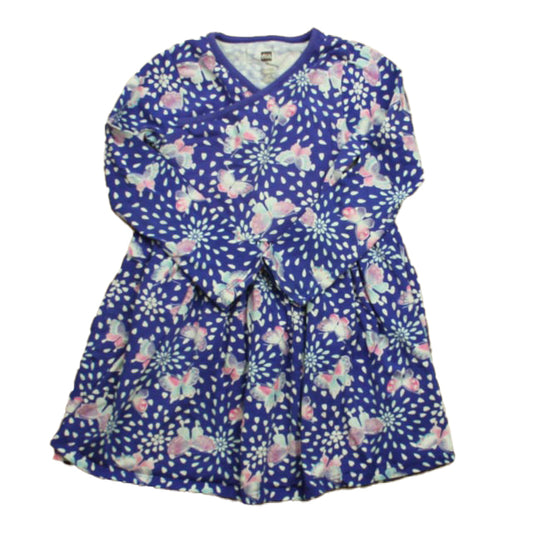Tea Girls Purple Butterflies Dress Size: 5T Purple Butterflies