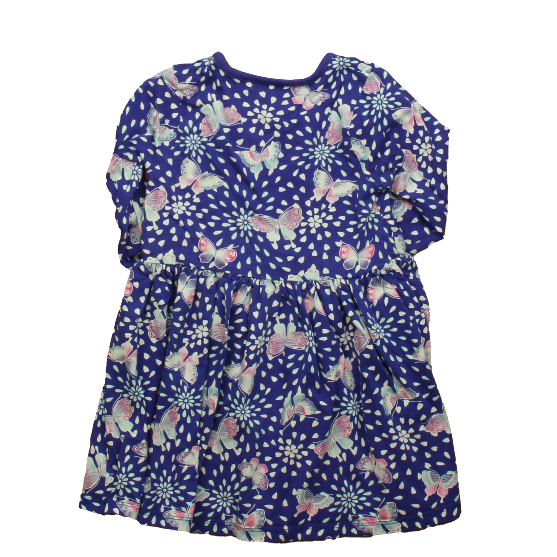Tea Collection Girls Purple Butterfly Dress Size: 4T Purple Butterfly