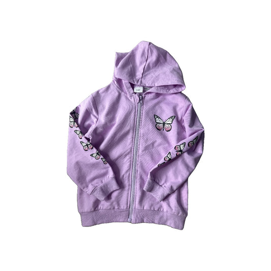 Girls purple | Butterfly Hoodie Size: 3T purple | Butterfly