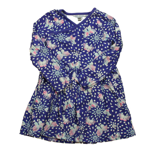 Tea Collection Girls Purple Butterfly Dress Size: 4T Purple Butterfly