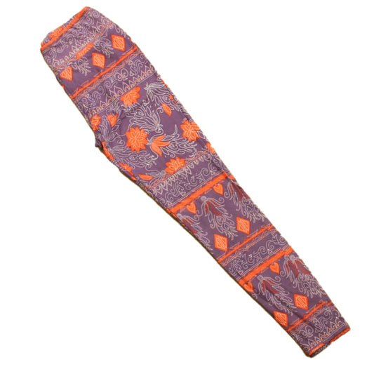 Lularoe Girls Purple | Coral Floral Leggings Size: One Size