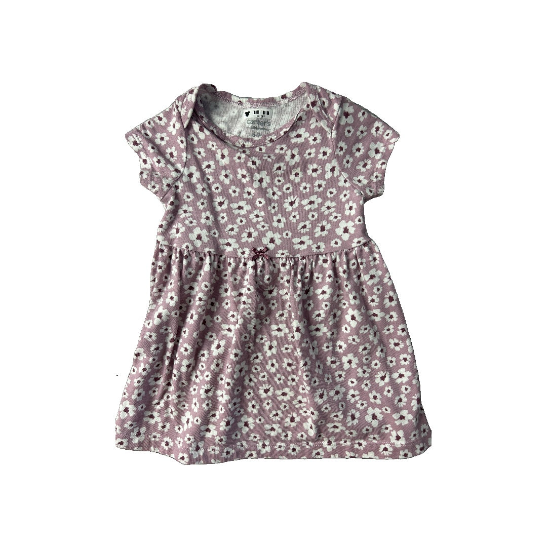 Girls purple | Floral Dress Size: 9-Jun purple | Floral