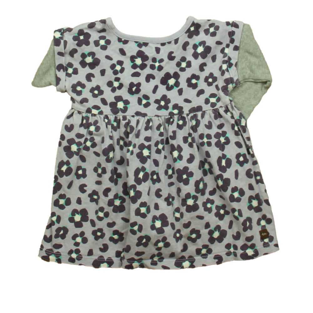Tea Girls Purple Floral Dress Size: 12-18 Months Purple Floral