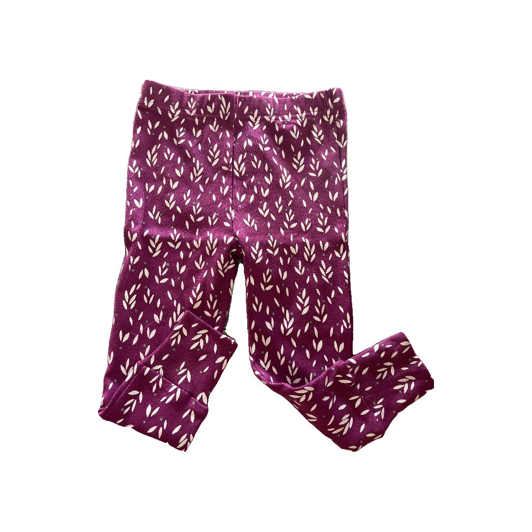 Oliver & Rain Girls purple | Flowers Pajamas Size: 2T purple | Flowers
