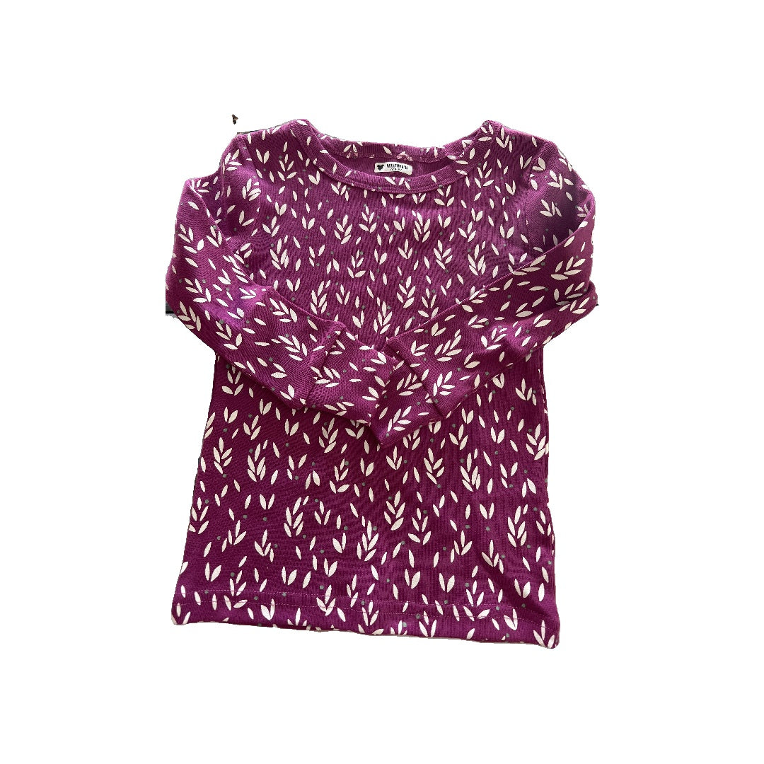 Oliver & Rain Girls purple | Flowers Pajamas Size: 2T purple | Flowers