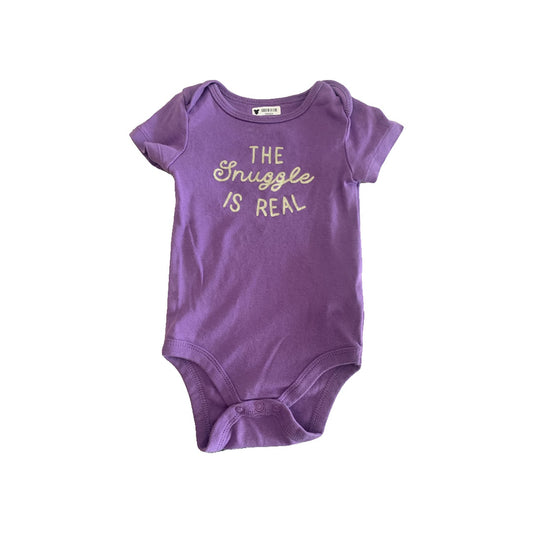 Joe Fresh Girls purple | Graphic Onesie Size: 6-12 months purple | Graphic