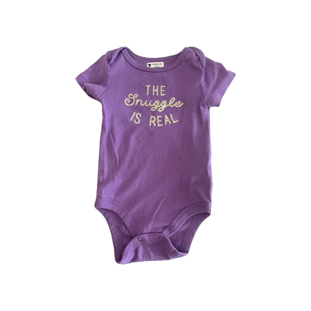Joe Fresh Girls purple | Graphic Onesie Size: 6-12 months purple | Graphic
