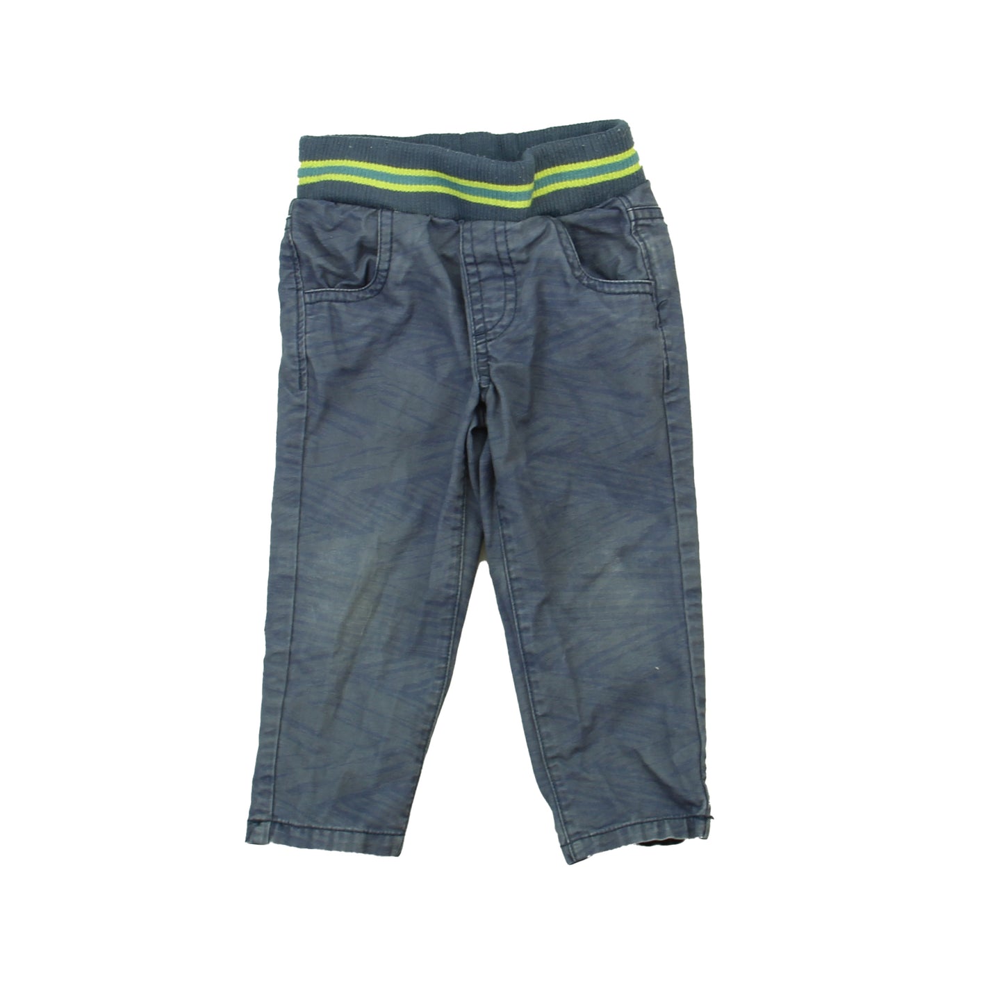 Egg Boys Purple | Green Casual Pants Size: 18 Months Purple | Green