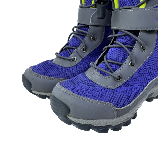Columbia Girls Purple | Grey Boots Size: 12 Toddler Purple | Grey