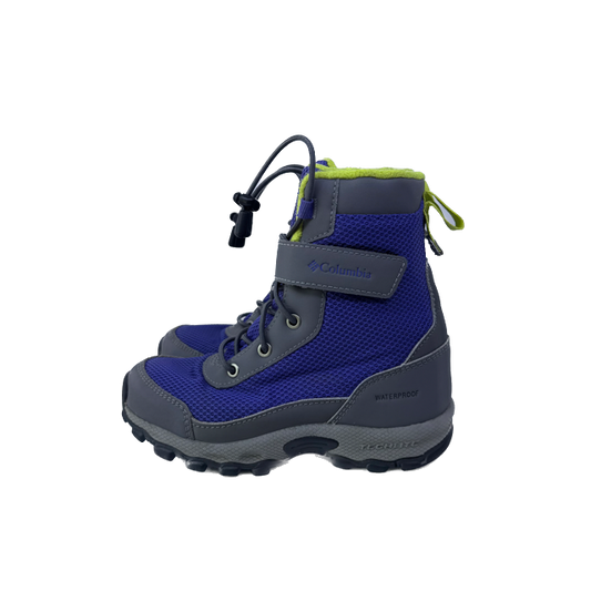 Columbia Girls Purple | Grey Boots Size: 12 Toddler Purple | Grey