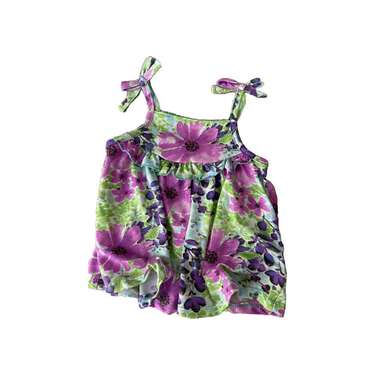 Baby Starters Girls purple | light green | Tropical Tank Top Size: 18 months purple | light green | Tropical
