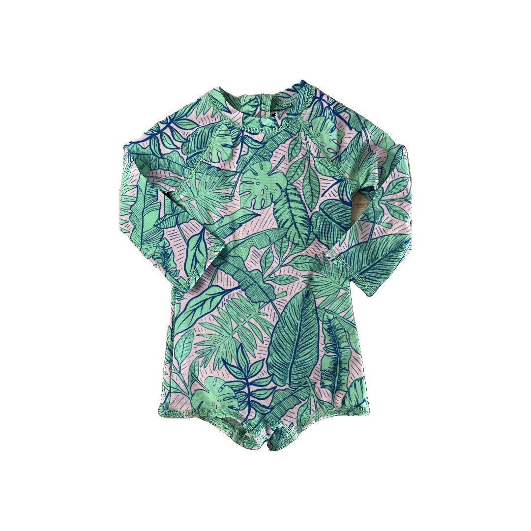Cat & Jack Girls purple | light green Swimwear Size: 12 months purple | light green
