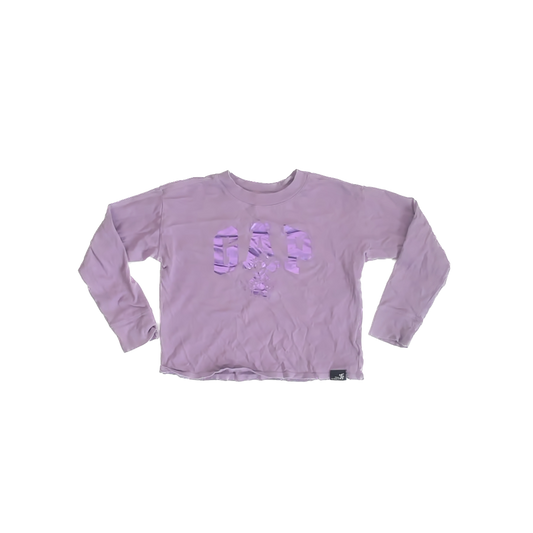Gap Girls Purple Minnie Mouse Long Sleeve T-Shirt Size: 6-7 Years Purple Minnie Mouse