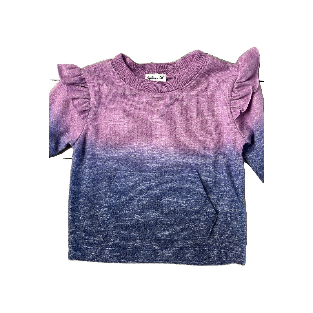 Splendid Girls purple | Navy Blue Sweater Size: 6-12 months purple | Navy Blue
