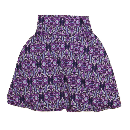 Lularoe Girls Purple | Navy Skirt Size: 2T Purple | Navy