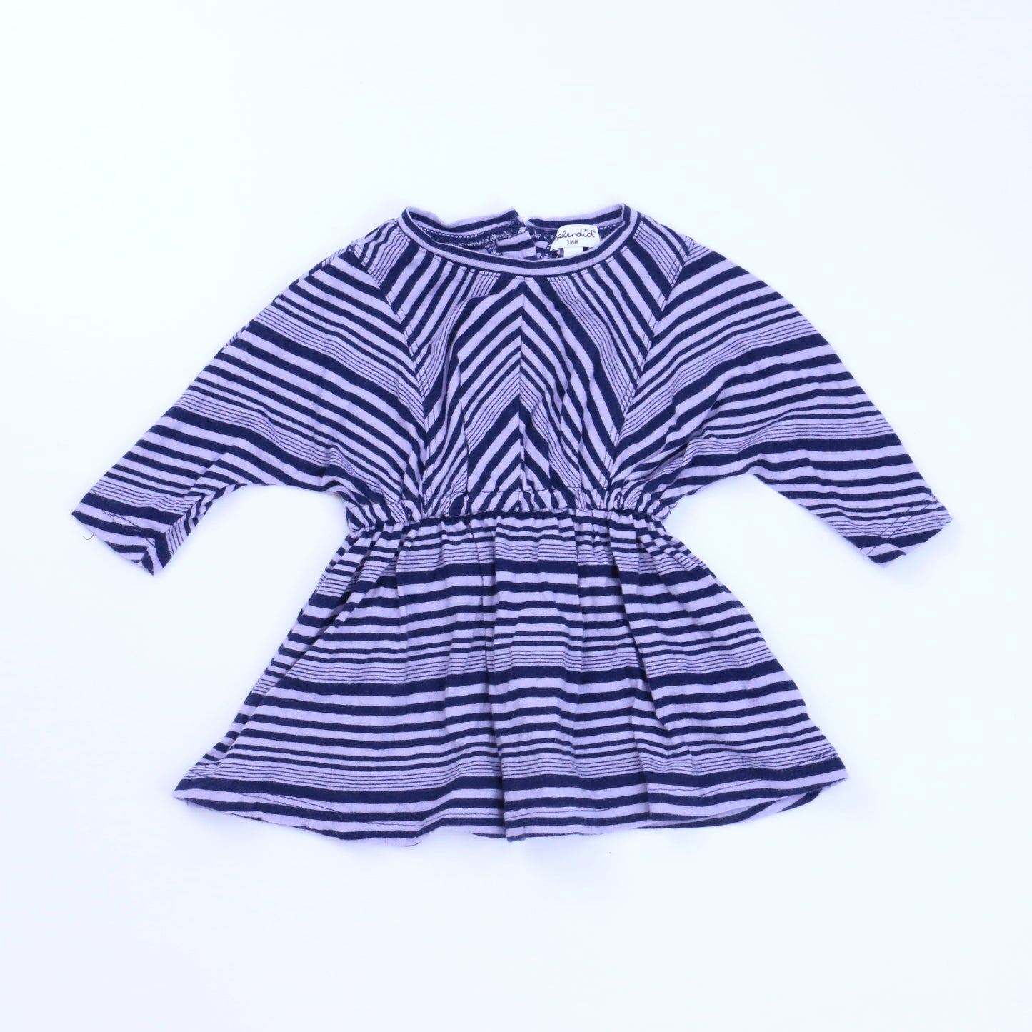 Splendid Girls Purple | Navy Shirt Size: 3-6 Months Purple | Navy