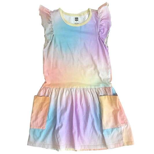 Tea Collection Girls Purple Ombre Dress Size: 6 Years Purple Ombre