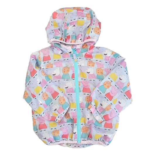 Next Girls Purple Peppa Pig Jacket Size: 2-3T Purple Peppa Pig