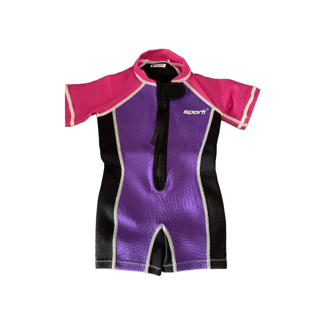 Sporti Girls purple | pink | Black Swimwear Size: 2T purple | pink | Black