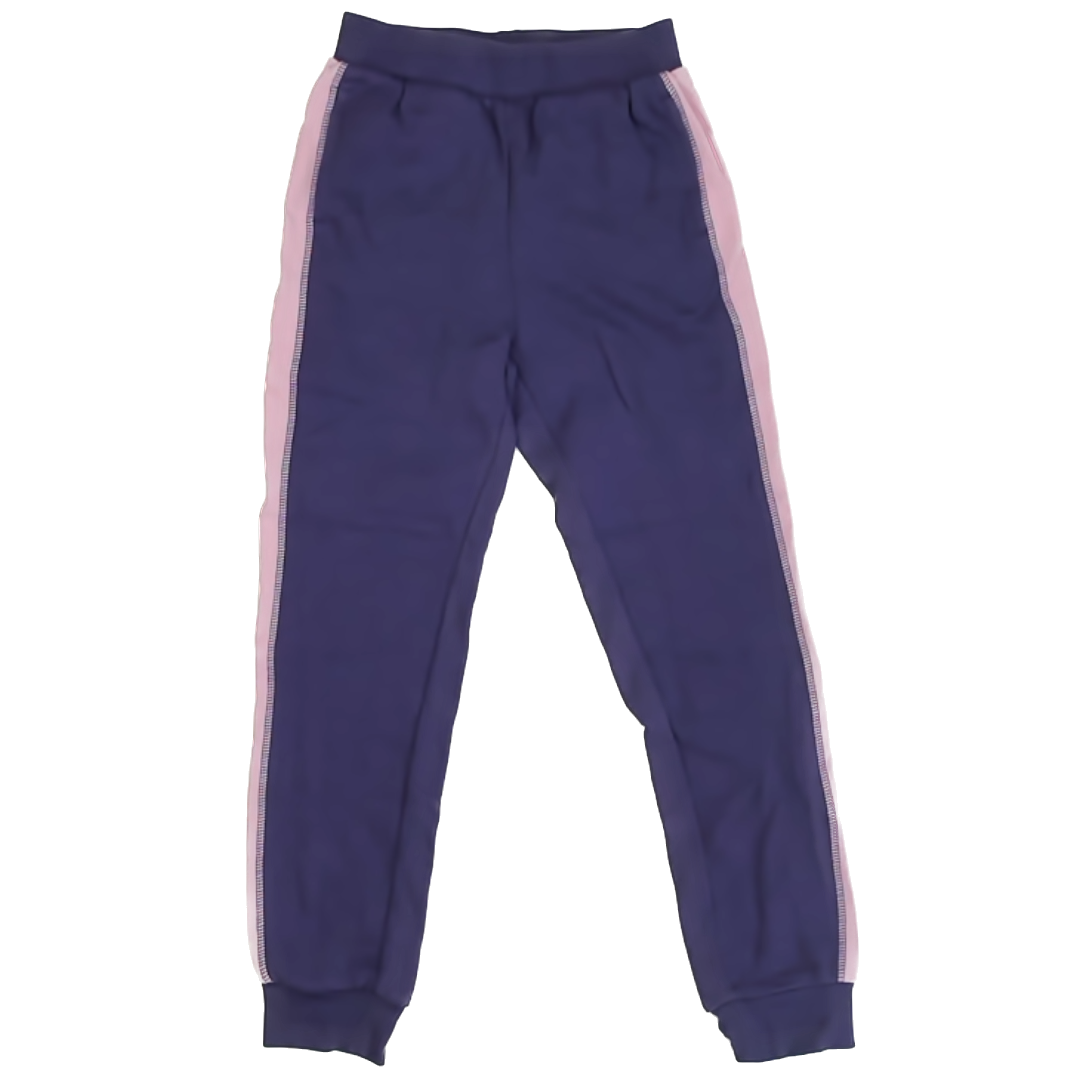 Tea Collection Girls Purple | Pink Side Stripes Casual Pants Size: 8 Years Purple | Pink Side Stripes