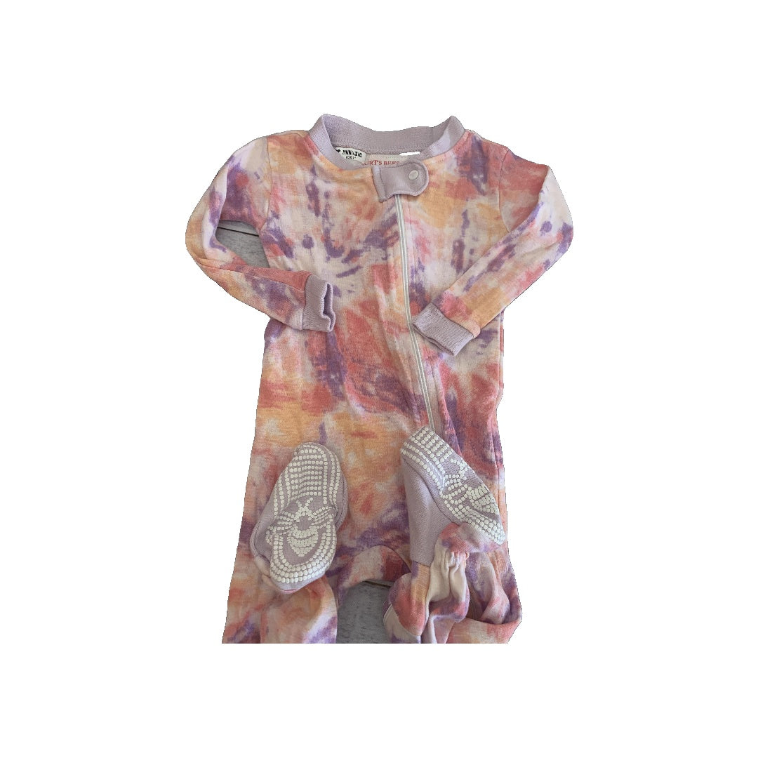 Burt's Bees Girls purple | pink | White Pajamas Size: 6-9 months purple | pink | White