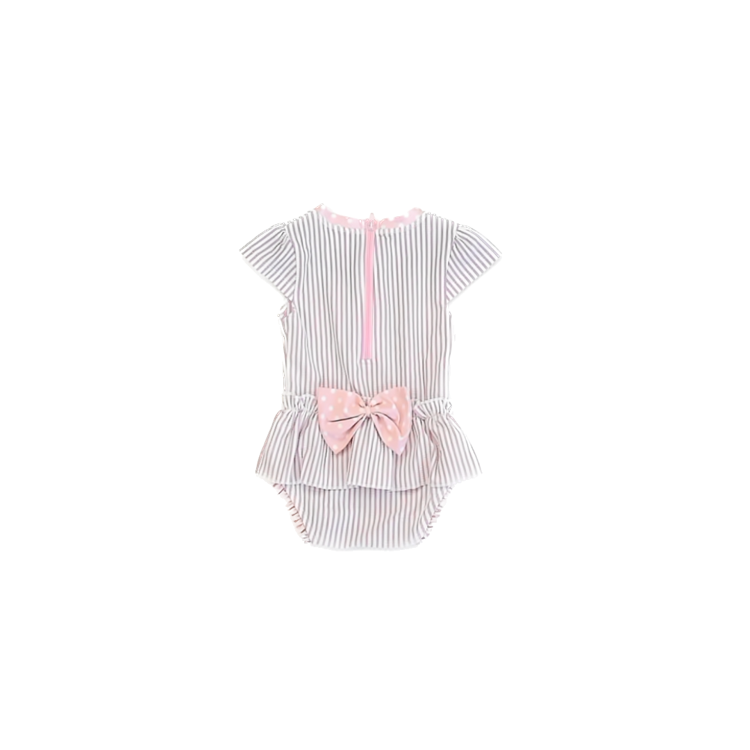 Ruffle Butts Girls Purple | Pink 1-piece Swimsuit Size: 6-12 Months Purple | Pink
