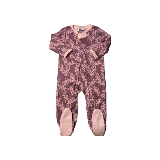 Honest co Girls purple | pink Pajamas Size: 3-6 months purple | pink
