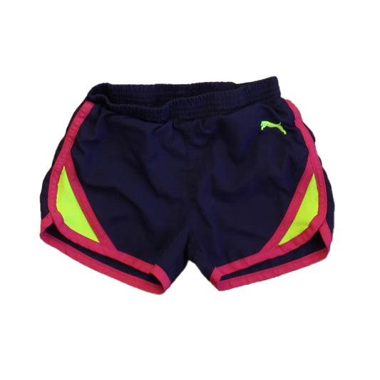 Puma Girls Purple | Pink Athletic Shorts Size: 12 Months Purple | Pink