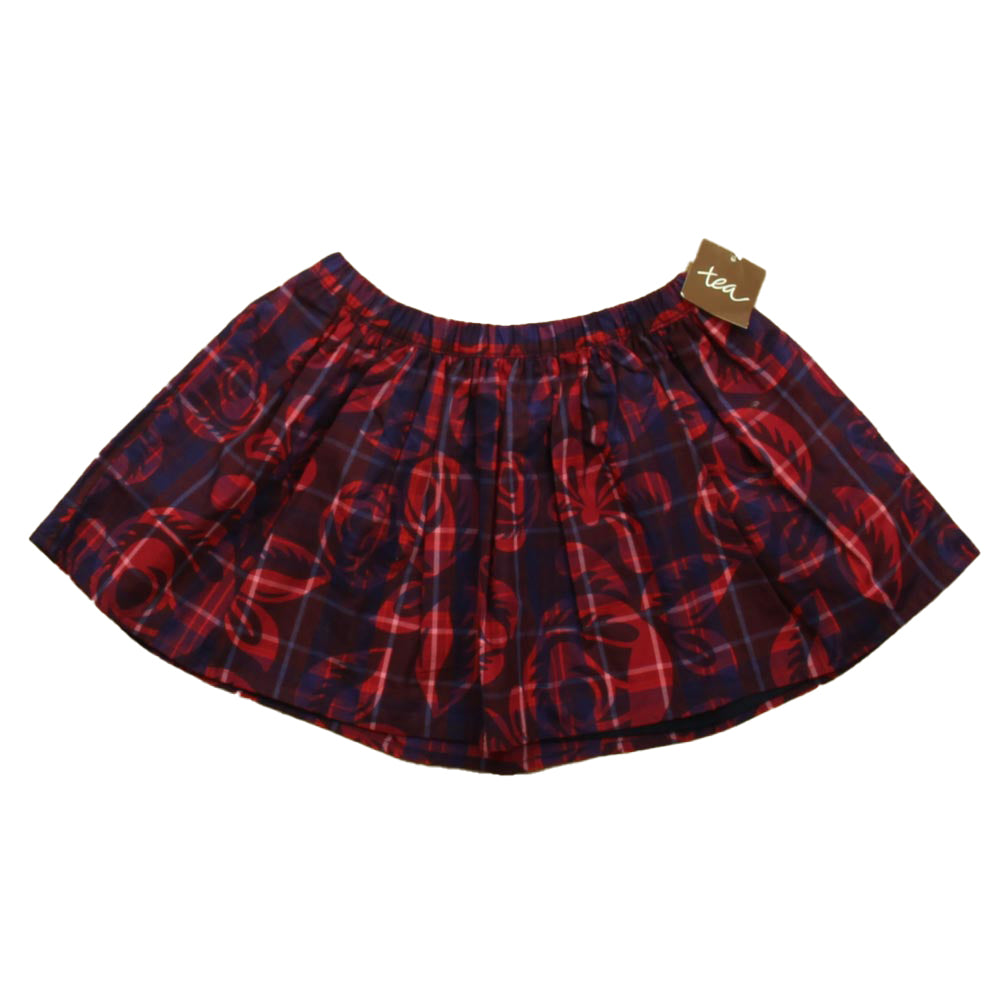 Tea Girls Purple Plaid Skirt Size: 3T Purple Plaid