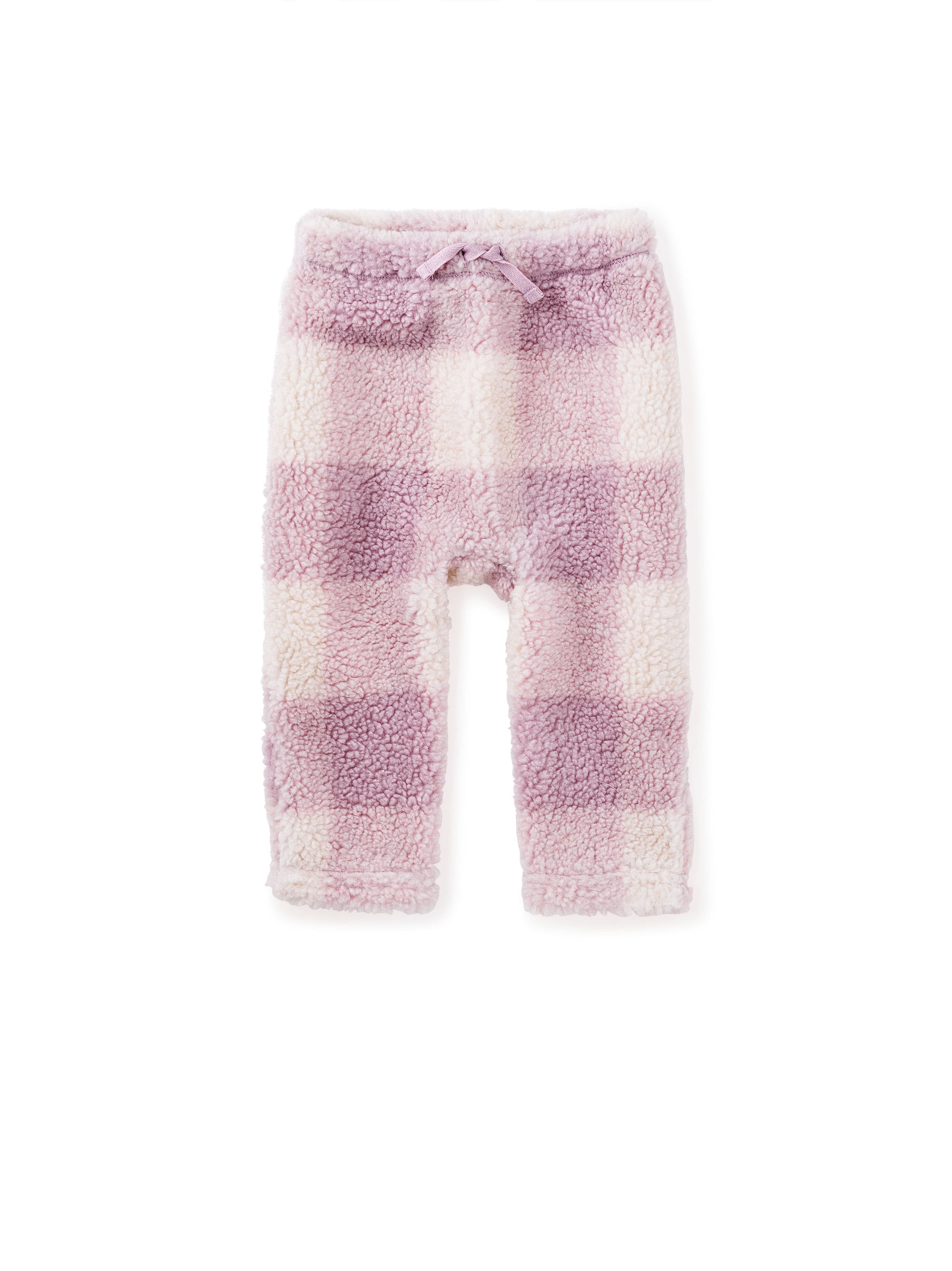 Tea Collection Girls Purple Plaid Casual Pants Size: 6-9 Months Purple Plaid