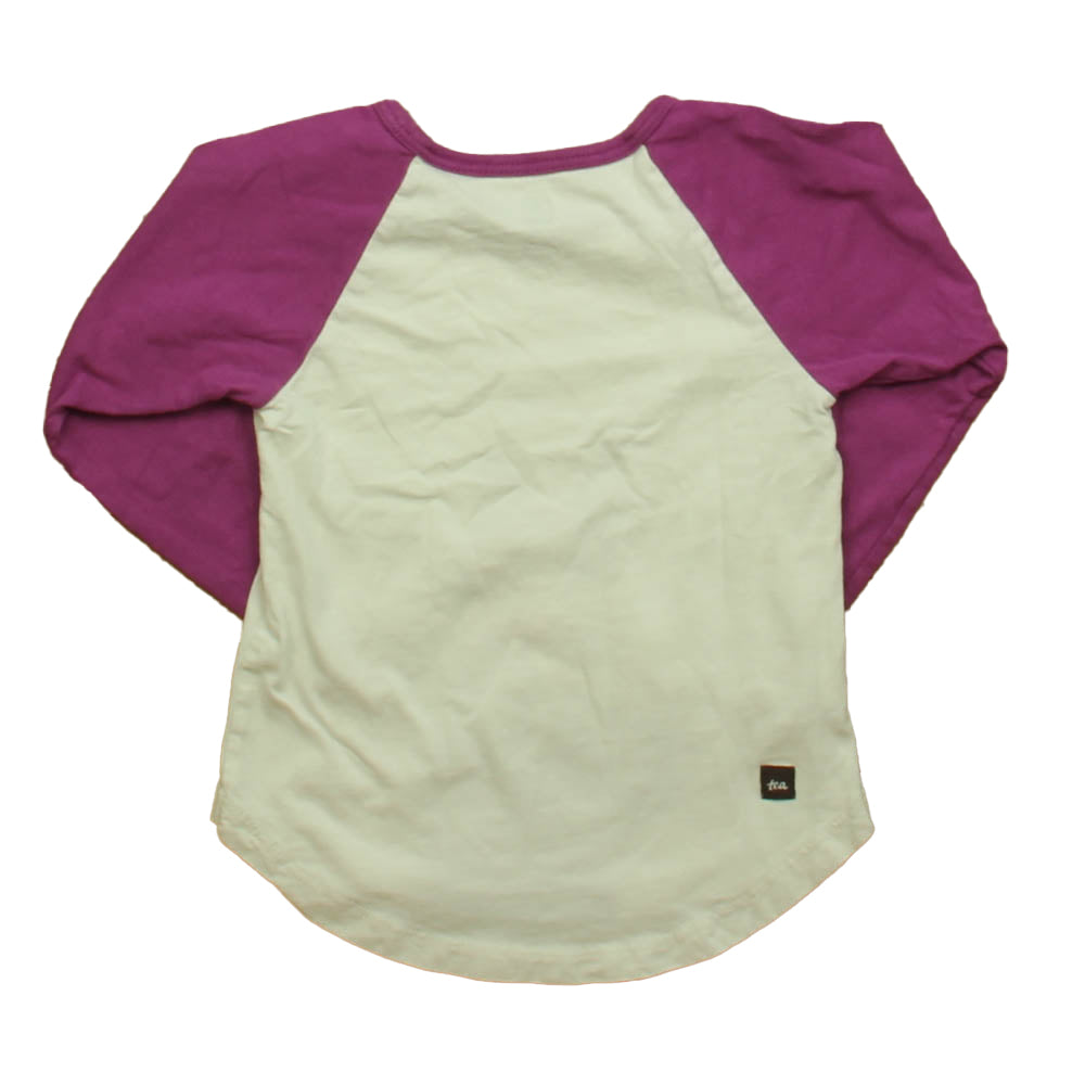 Tea Girls Purple Rabbit Long Sleeve T-Shirt Size: 2T