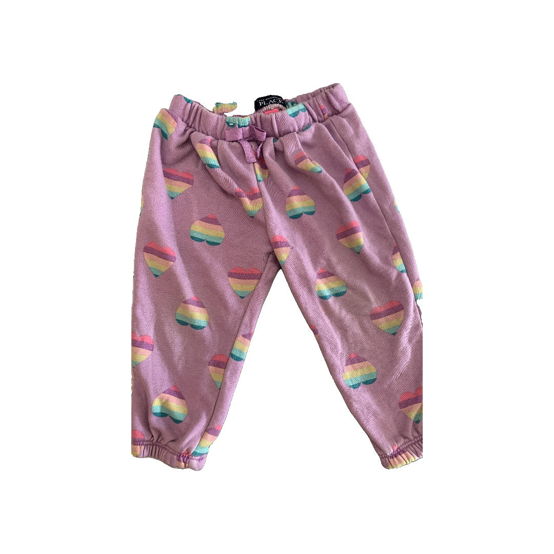 Children's Place Girls purple | Rainbow Pants Size: 18-24 months purple | Rainbow