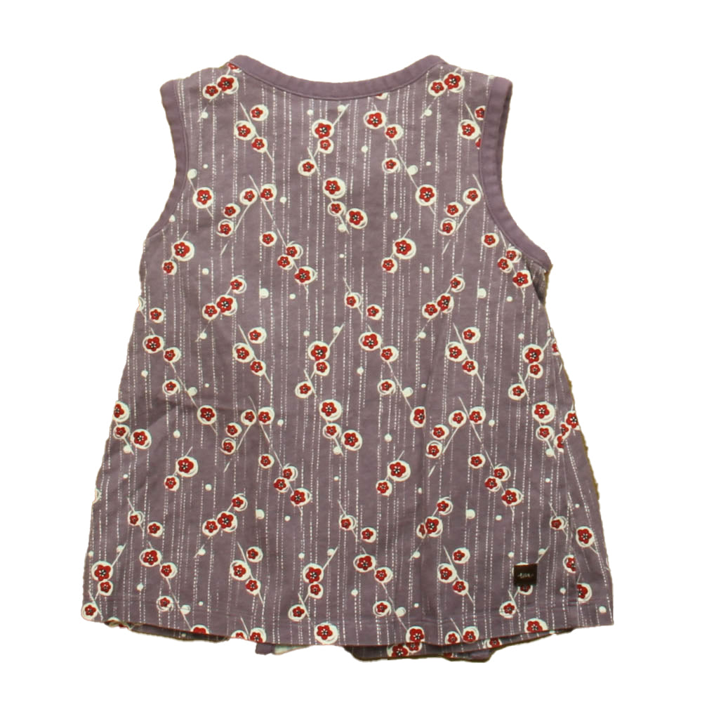 Tea Girls Purple | Red Floral Dress Size: 2T Purple | Red Floral