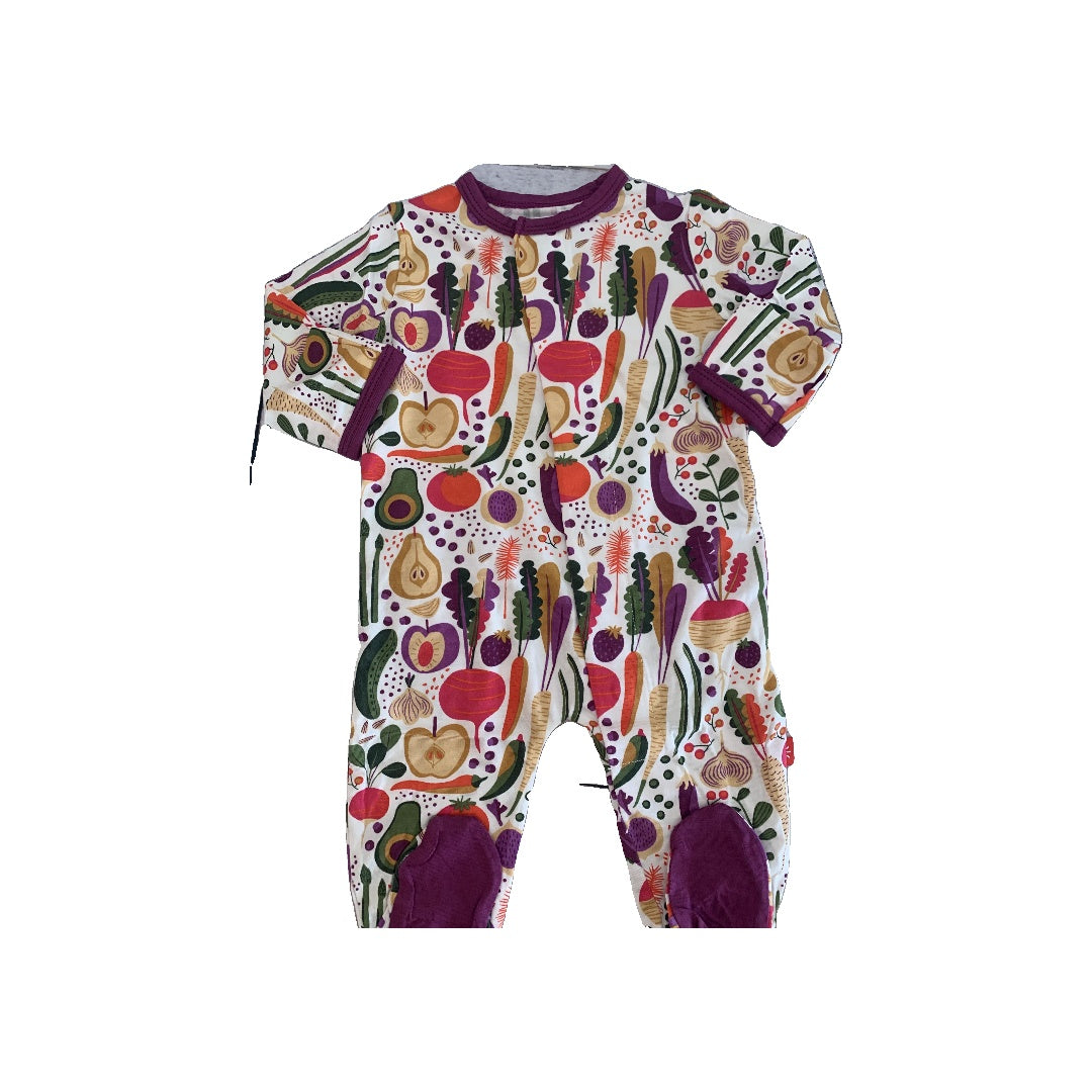 Magnetic Me Girls purple | Red | pink | Veggies Pajamas Size: Newborn purple | Red | pink | Veggies
