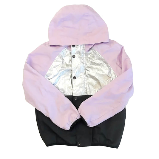 Rockets of Awesome Girls Purple | Silver Jacket Size: 6 Years Purple | Silver