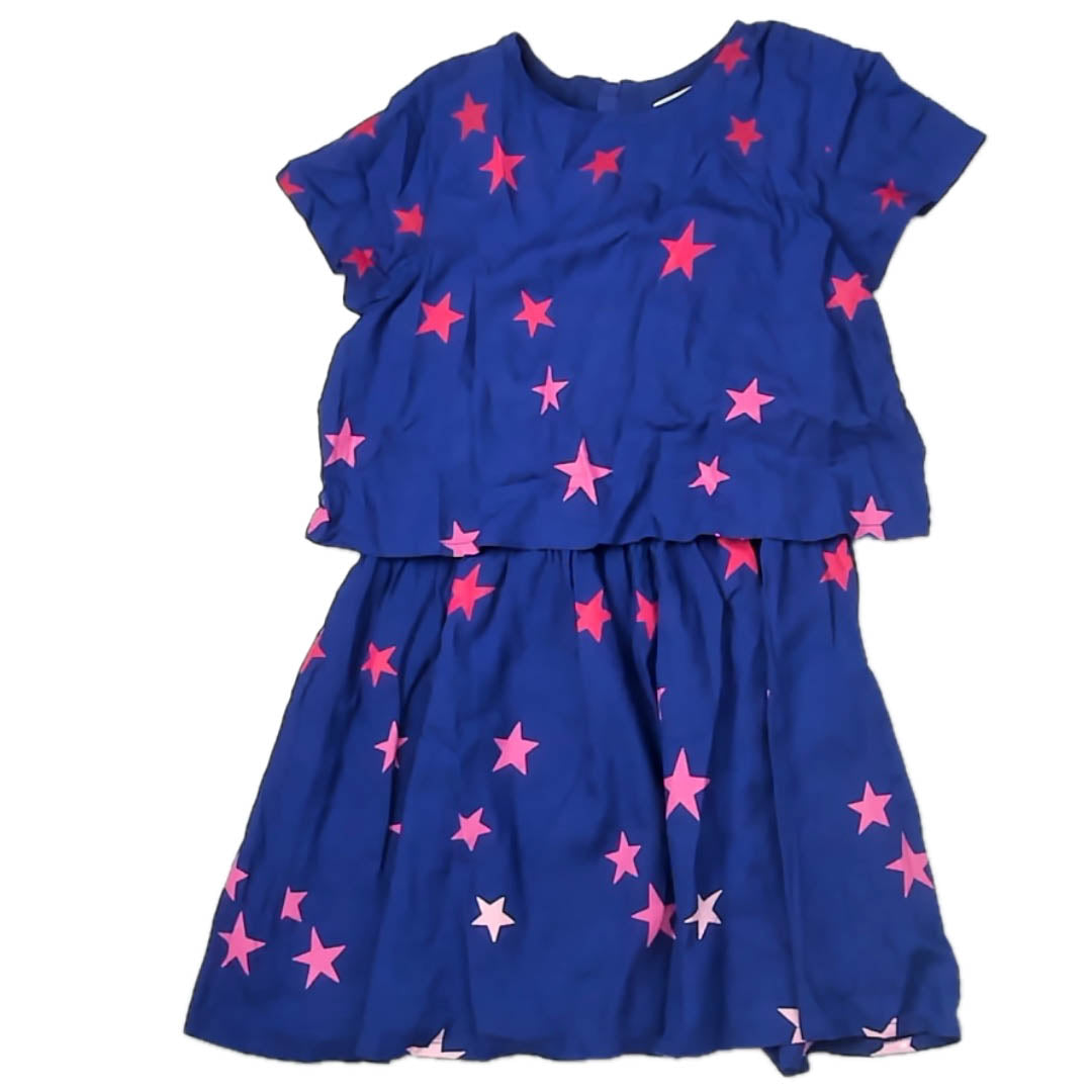 Rockets Of Awesome Girls Purple Stars Dress Size: 10 Years Purple Stars