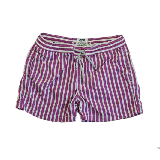 Love Brand & Co Boys Purple Stripe Trunks Size: 7-9 Years