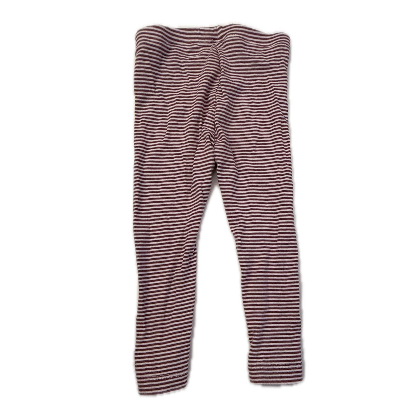 Tea Collection Girls Purple Stripe Leggings Size: 18-24 Months Purple Stripe