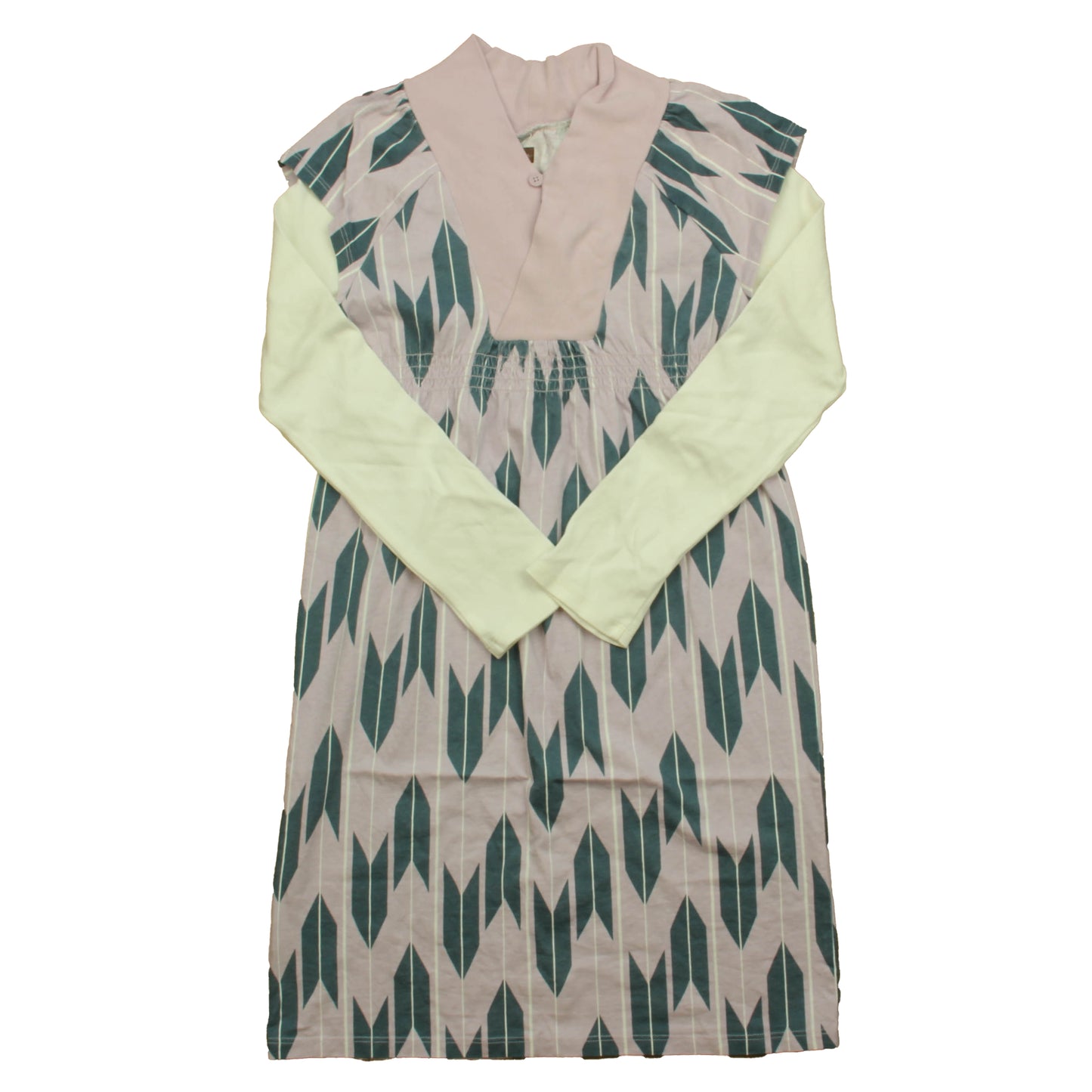 Tea Girls Purple | Teal Dress Size: 12 Years Purple | Teal