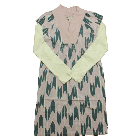 Tea Girls Purple | Teal Dress Size: 12 Years Purple | Teal