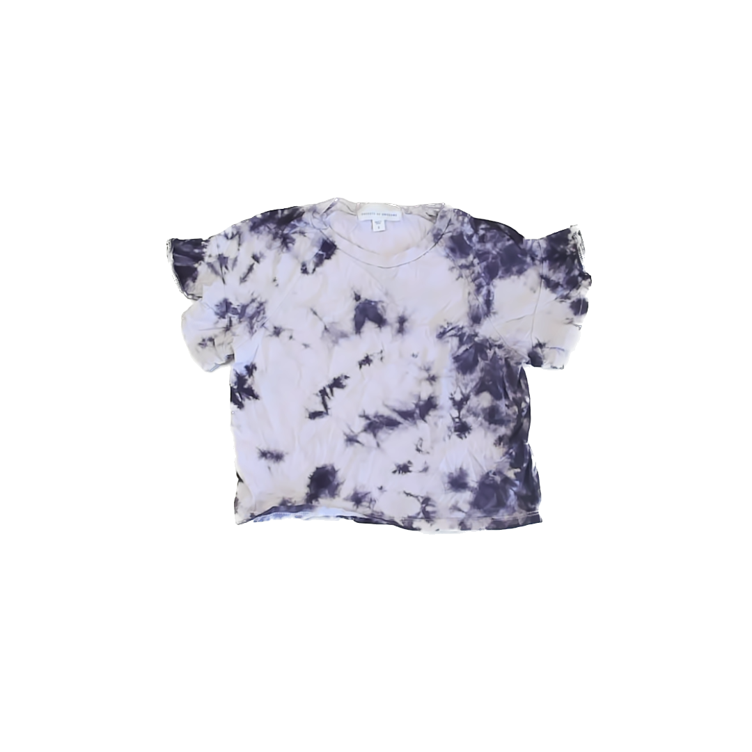 Rockets Of Awesome Girls Purple Tie Dye T-Shirt Size: 5T Purple Tie Dye