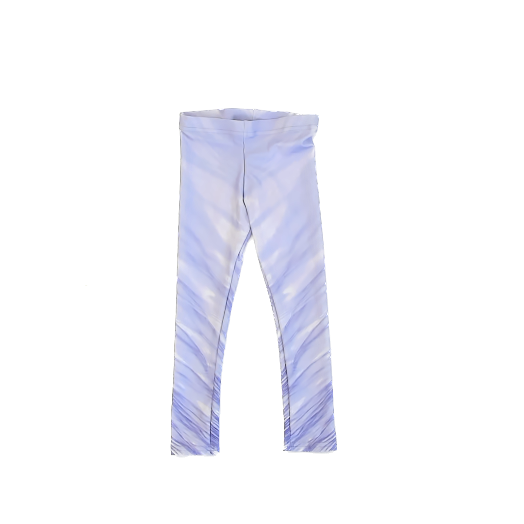 French Lime Girls Purple Tie Dye Leggings Size: 4-5T Purple Tie Dye