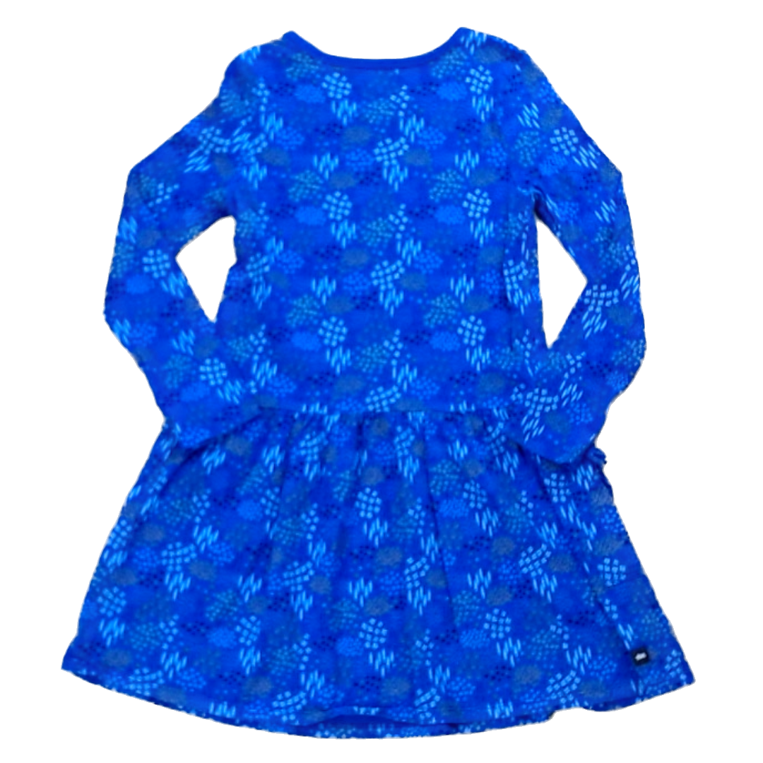 Tea Collection Girls Purple Tiny Flowers Dress Size: 6T Purple Tiny Flowers